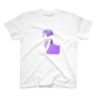 tsbnk-designのツーブロック女子 Regular Fit T-Shirt