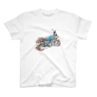 まっつんのバイクくん（青） スタンダードTシャツ