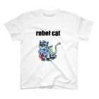 ３時のおやつ商店の猫型ロボット スタンダードTシャツ