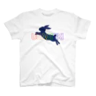 【USAGISKI】(ウサギスキー)のUSAGISKIレインボーロゴ スタンダードTシャツ