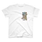 田中ザビエル世界のどうぶつのクマゾンビ-bear zombie-➁ Regular Fit T-Shirt