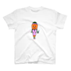 Let's Vegetablesのキャロル【Let's Vegetables】 スタンダードTシャツ