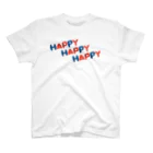 8anna storeのHAPPY HAPPY HAPPY！ Regular Fit T-Shirt