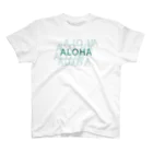 aloha_pineapple_hawaiiのALOHA Green 020 Regular Fit T-Shirt
