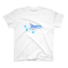 sHiKimaruの碧い紋様 ”BLUE WAVE” スタンダードTシャツ