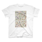 いろいろ色えんぴつのFlags B Regular Fit T-Shirt