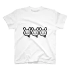 ゴミズノのバケウサギのミツゴ スタンダードTシャツ