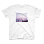 ciel08145の夕暮れの海岸 Regular Fit T-Shirt