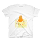 applewinee_illustrationのorange cat Regular Fit T-Shirt