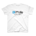 IT LifeのIT Life - プログラマ募集ver スタンダードTシャツ