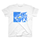 BLUE FEATHERの夏の迷路 Regular Fit T-Shirt