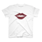 多摩市民のセクシーな唇(ブラウン) スタンダードTシャツ