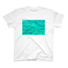 あおすみのエメラルドグリーンの魚群 Regular Fit T-Shirt