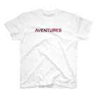 Aventures -100歳を過ぎても人生を楽しみ続けるコミュニティ-のアベティー（パターンA） スタンダードTシャツ