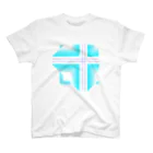 sevenoverlineのcrossroad -icecolor- Regular Fit T-Shirt