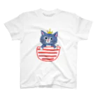 Nobigaoのねこのおうさま in ポケット スタンダードTシャツ