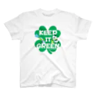 FOXY COLORSのエコ・パンダ ECO PANDA グリーン大作戦 Tシャツ green スタンダードTシャツ