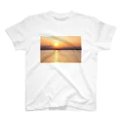 うさぎのおさんぽの夕焼け スタンダードTシャツ