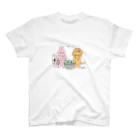 風の時代のベーゴマ楽しいねUSA &NEKO スタンダードTシャツ