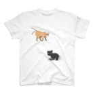 Flowerの猫又 Regular Fit T-Shirt