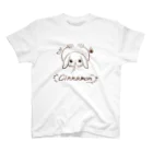 Atelier Cinnamon Walnutのもんちゃんロゴ スタンダードTシャツ