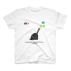 nokoso worldのノコゾウnokosoモップ スタンダードTシャツ