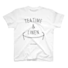 あべのTEA TIME&LINEN Regular Fit T-Shirt