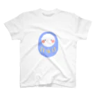 o-komeの気怠げだるま(青） スタンダードTシャツ