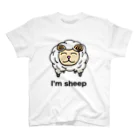 ポムポム健全大使官のI`m sheep スタンダードTシャツ