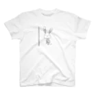 裏𝙵+𝙰=のほいちょうさぎ Regular Fit T-Shirt