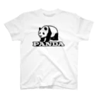 パンダスプンのTシャツ屋さんのPANDAパンダ エンブレム Regular Fit T-Shirt