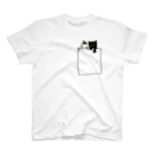 ni-cOのポケねこ Regular Fit T-Shirt