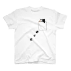 ni-cOのポケねこ2(肉球つき) Regular Fit T-Shirt