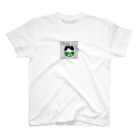 chimat.の花をもった猫さん（Green） Regular Fit T-Shirt