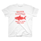 サメ わりとおもいのSHARK_SIGHTED Regular Fit T-Shirt
