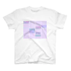 ネコとソラのパッチワークタイプ Regular Fit T-Shirt