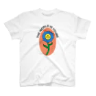 Hi stranger のFlower smile 3 スタンダードTシャツ