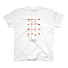 DOTEKKOのベニテングタケ スタンダードTシャツ