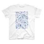 文具王の文具王ロゴマーク Regular Fit T-Shirt