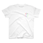 酒呑み組合株式会社の円ロゴ　虹 Regular Fit T-Shirt