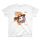 W/ COWの鼻ぺろ⭐︎ホルレッドちゃん スタンダードTシャツ