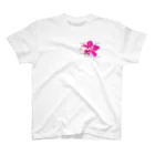 FabergeのFlower-Pink情熱 Regular Fit T-Shirt