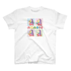 Atelier Zakiのアマビエクッキー【2列】 Regular Fit T-Shirt