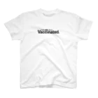 Vaccinated ワクチン接種（しました）のVaccinated(ワクチン接種しました) Regular Fit T-Shirt