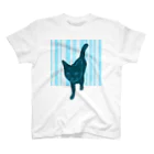 ねこや Ryoko -猫屋 りょうこ-のねこ　夏の目標 スタンダードTシャツ