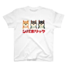 しばじるしデザインのシバホリック（3匹） スタンダードTシャツ