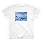 daisukekusakaのblue Regular Fit T-Shirt