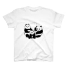 panda to kageのかぞく スタンダードTシャツ