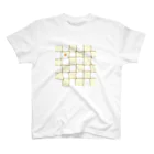 おスズの可愛いゴハン屋さんの市松文様食パン 〜目玉焼き添え〜 スタンダードTシャツ