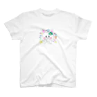 もぐもぐもぐ。のクールなうさぽ スタンダードTシャツ